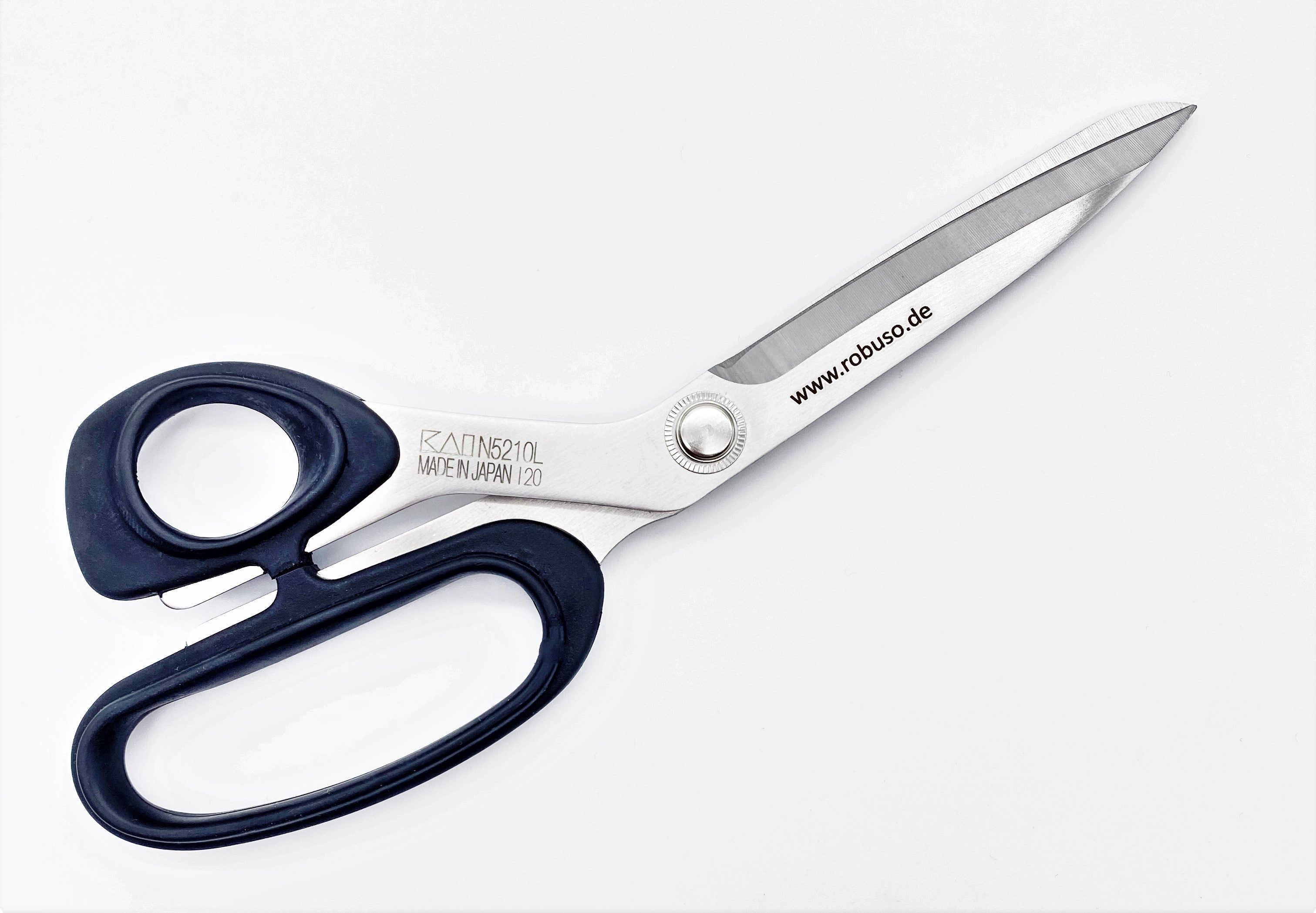 Carbon fiber & glass fiber scissors with (micro)toothing made of